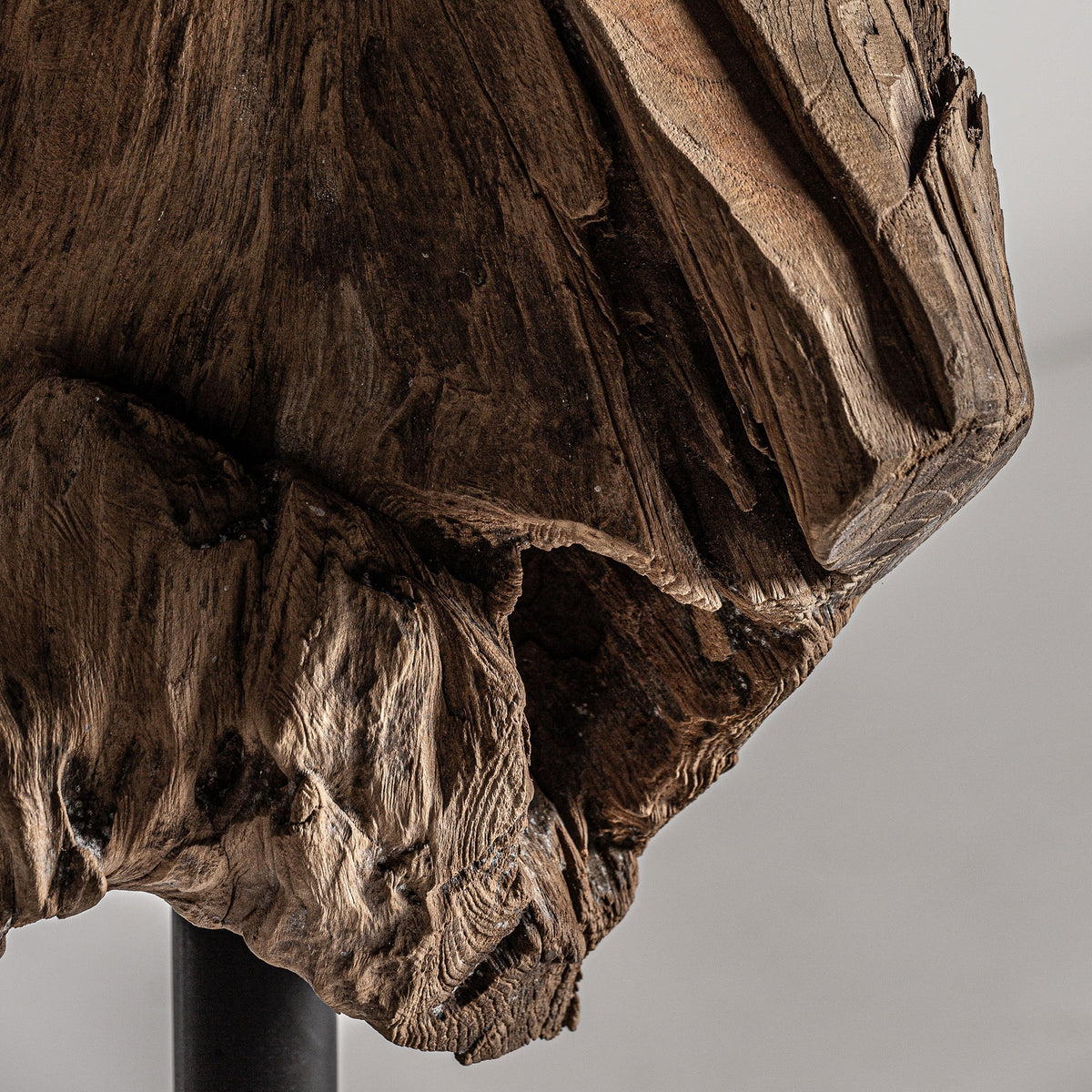 Escultura de madera tropical Lemnos