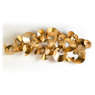 Escultura de metal dorado Yecla