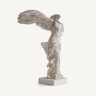 Escultura de resina marfil Purias