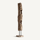 Escultura de suelo de madera recuperada Archivel