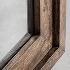 Espejo de madera de abedul Galaxidi