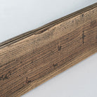 Espejo de madera de olmo Agistri 140 x 140 cm