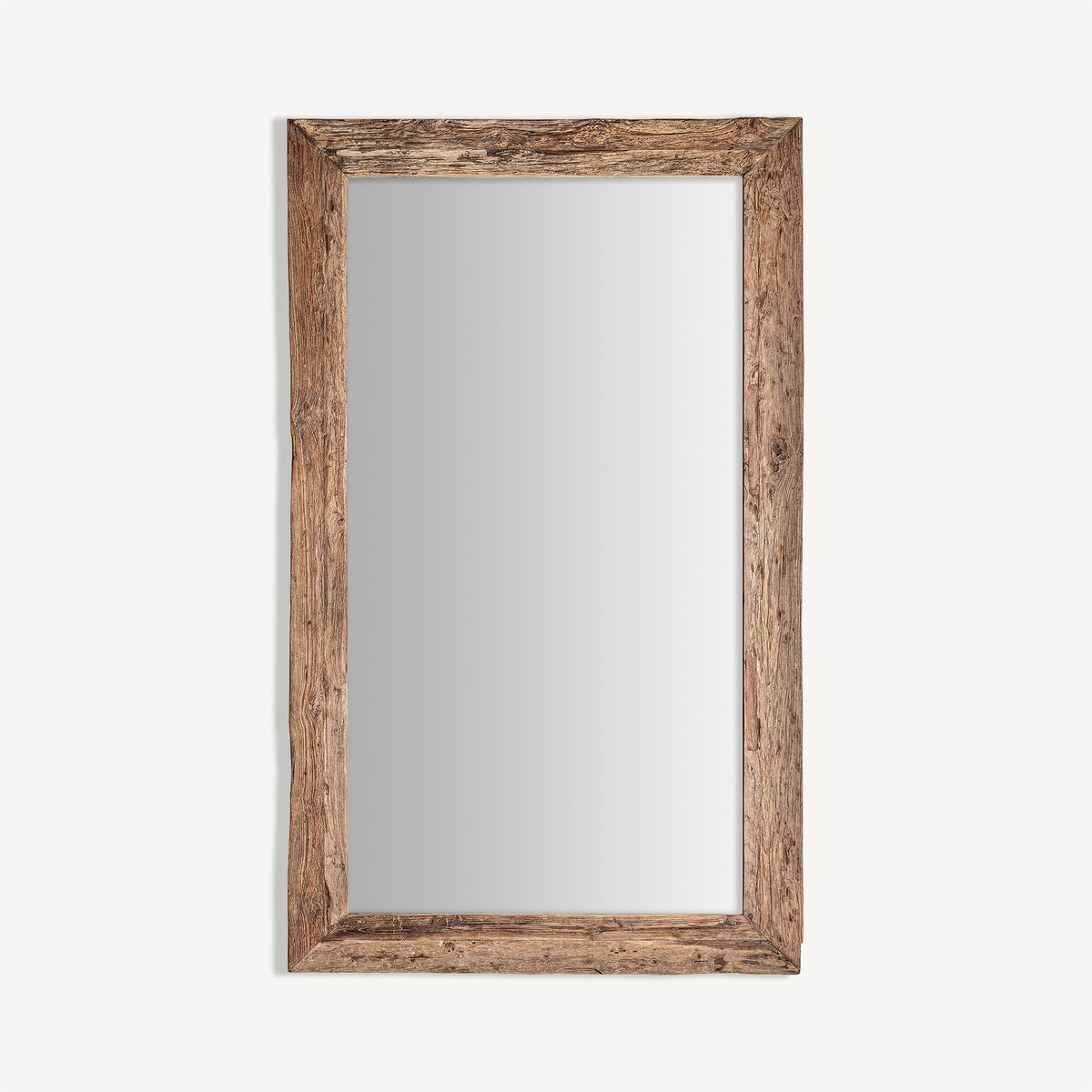 Espejo de madera de teka Kamari 121 x 202 cm