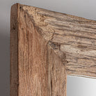 Espejo de madera de teka Kamari 121 x 202 cm