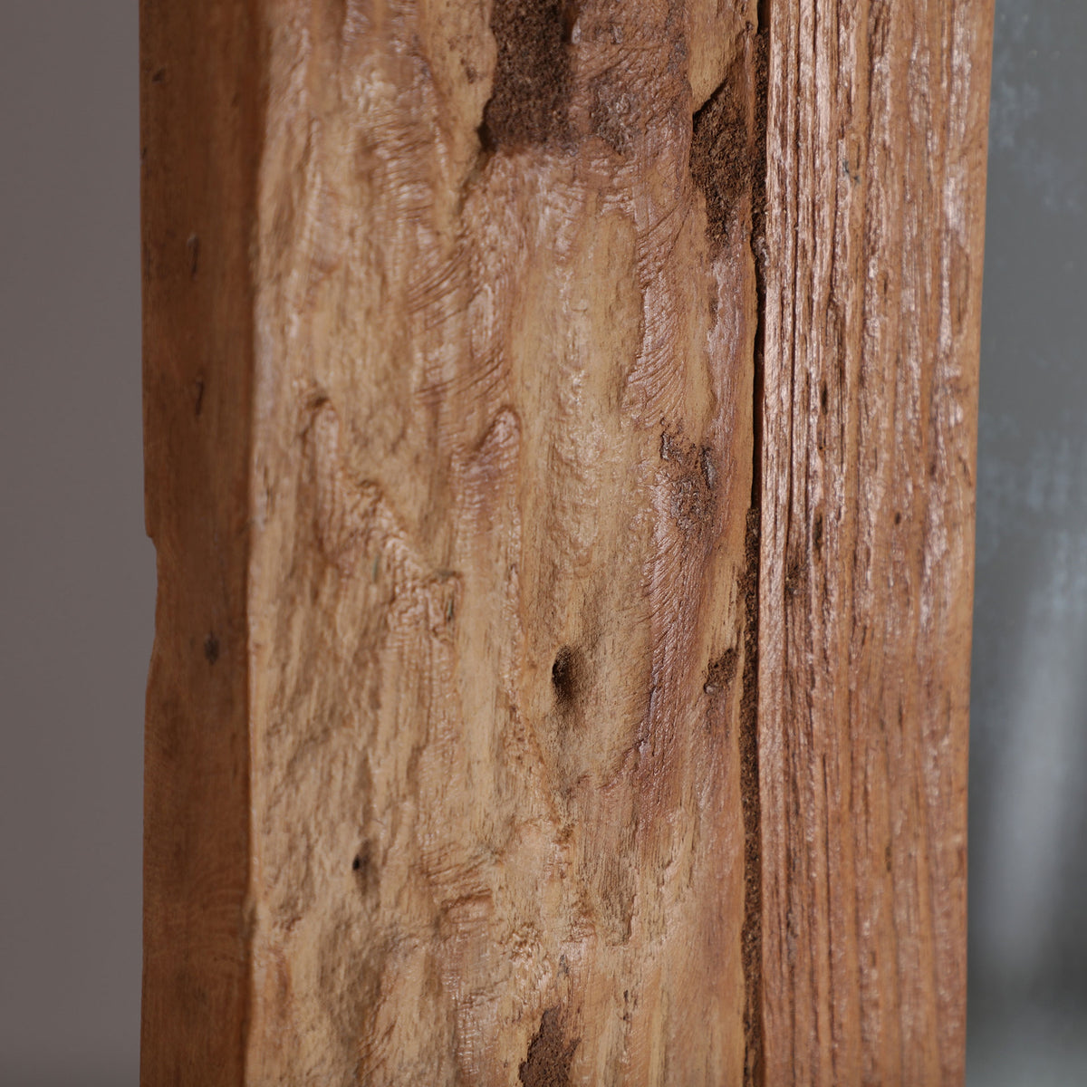 Espejo de madera de teka Kamari 150 x 150 cm