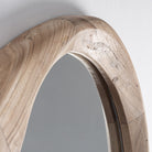 Espejo de madera de teka Koroni 120 x 134 cm
