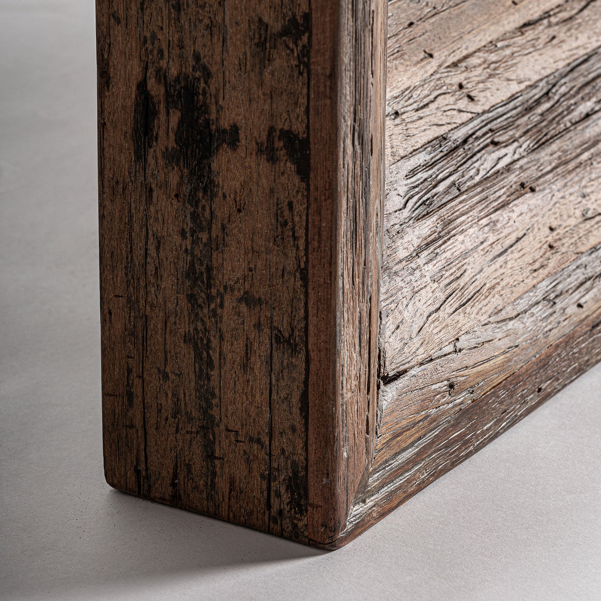 Espejo de madera tropical Halki