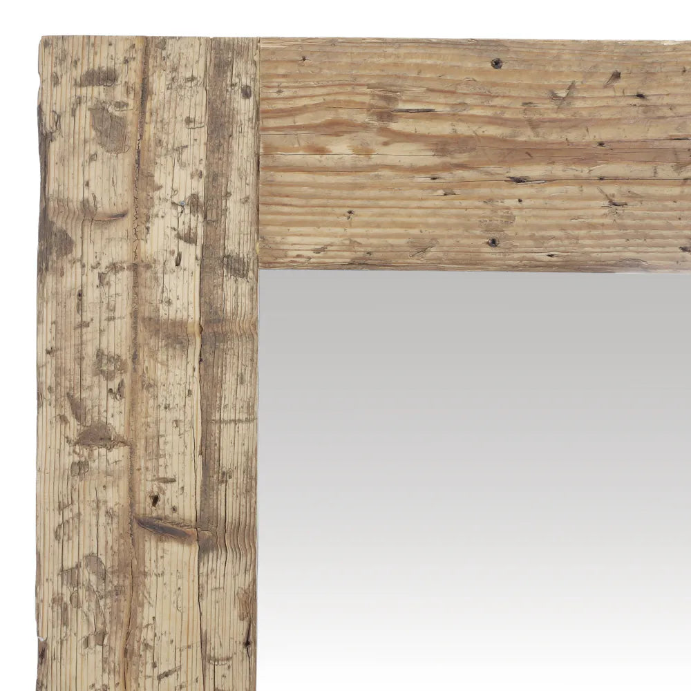 Espejo de madera vieja Zaira