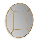 Espejo de metal dorado Nisyros