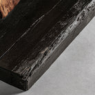 Espejo de pie de madera de teka Zagori