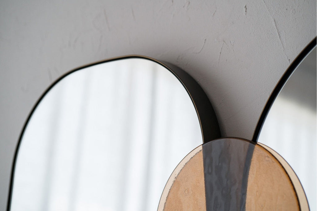 Espejo Decorativo Aura Ámbar - pino_y_jacaranda