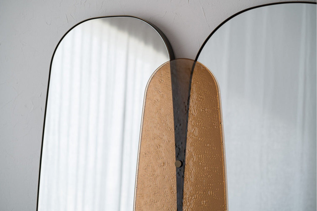 Espejo Decorativo Aura Ámbar - pino_y_jacaranda