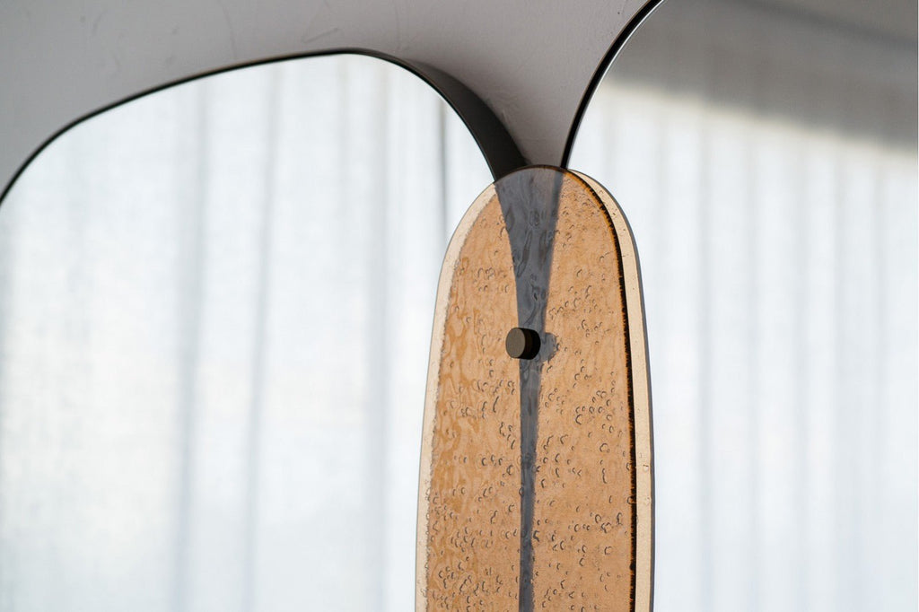 Espejo Decorativo Lume Ámbar - pino_y_jacaranda