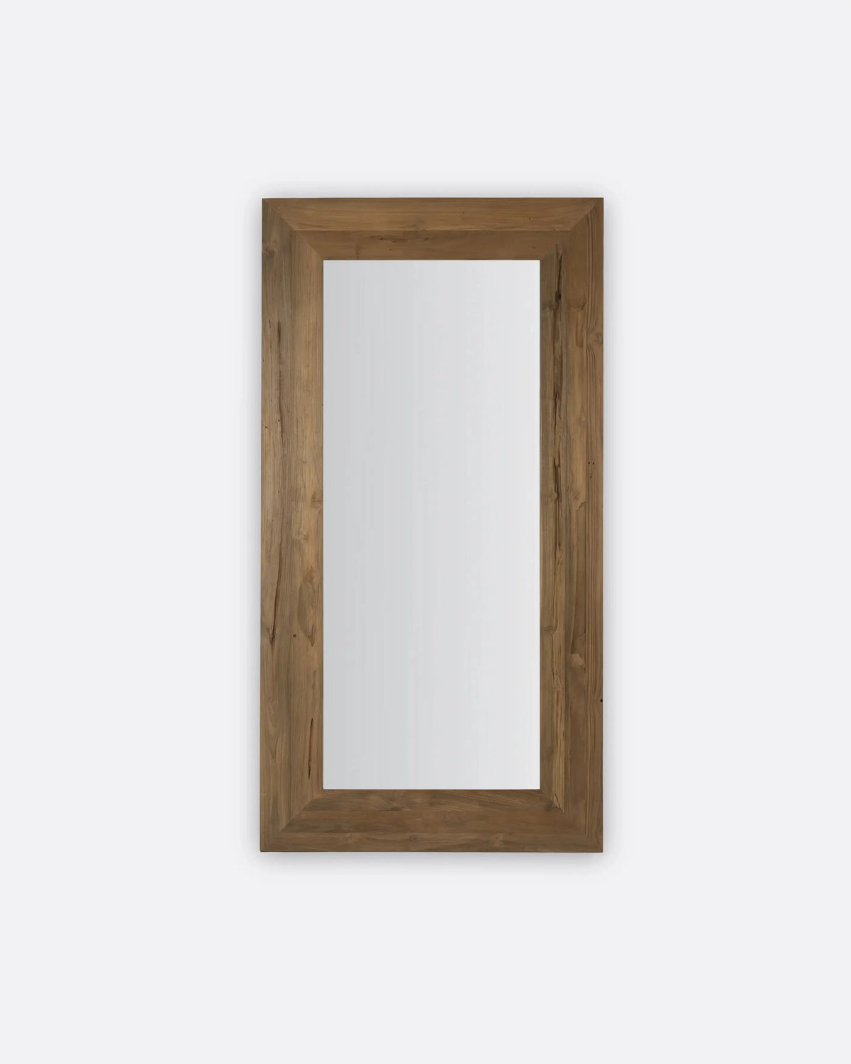 Espejo rectangular de teca reciclada Erosi