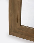 Espejo rectangular de teca reciclada Erosi