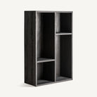 Estantería de madera recuperada negra Atalayón