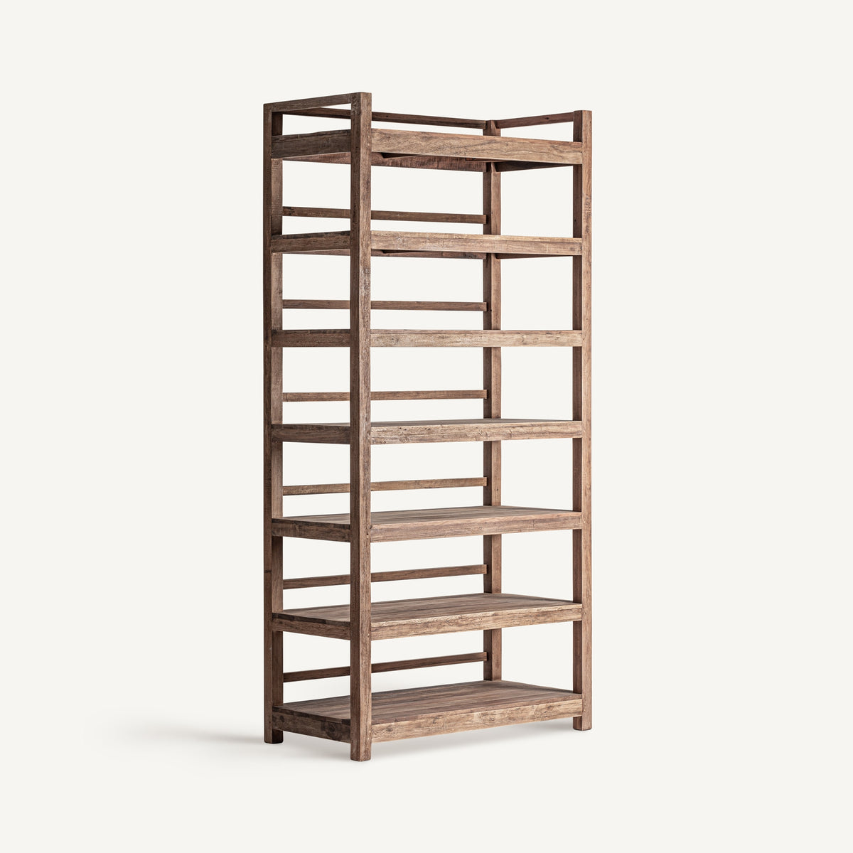 Estantería de madera recuperada Sa Riera 122 cm