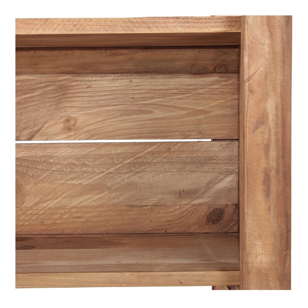 Estantería de pino reciclado Biagio