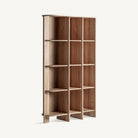 Estantería de roble Palamós marrón 120 cm composición 1