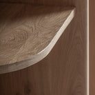 Estantería de roble Palamós marrón 120 cm composición 1