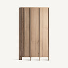 Estantería de roble Palamós marrón 120 cm composición 2