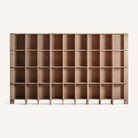 Estantería de roble Palamós marrón 120 cm composición 2