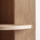 Estantería de roble Palamós marrón 120 cm composición 2