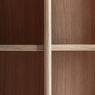 Estantería de roble Palamós marrón 120 cm composición 2