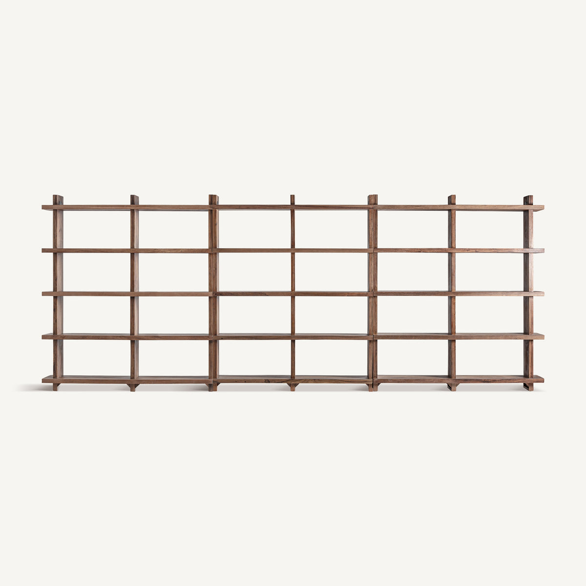 Estantería modular de madera de sal Pals 200 cm