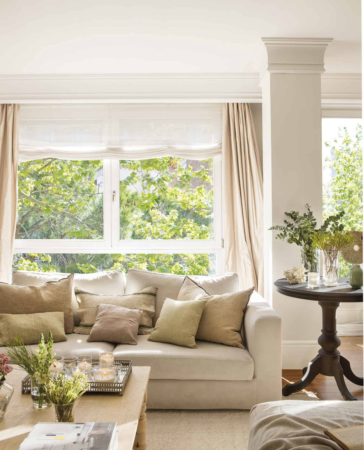 Estor Plegable London Blanco - #pino_y_jacaranda#