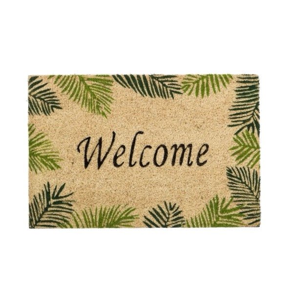 Felpudo Welcome Tropical - pino_y_jacaranda