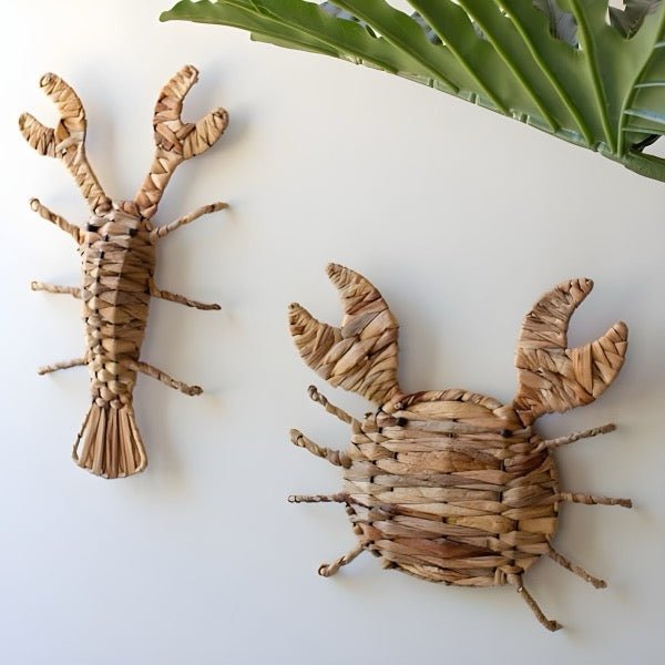 Figura Adorno de Pared Cangrejo - pino_y_jacaranda