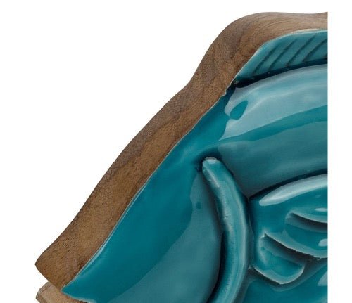 Figura de Decoración Dorada - pino_y_jacaranda