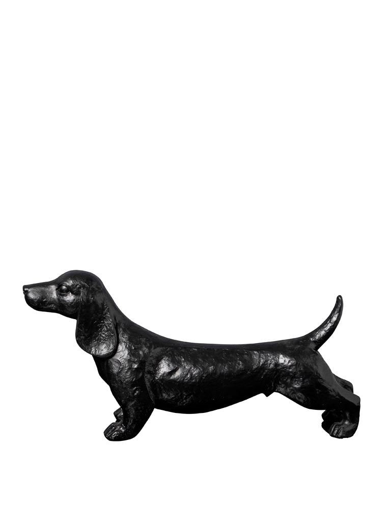 Figura de Perro Teckel Dachshund - #pino_y_jacaranda#