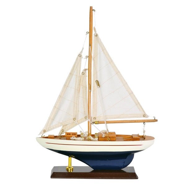 Figura Decorativa Barco Velero - pino_y_jacaranda