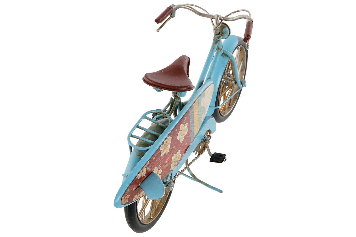 Figura Decorativa Bicicleta con Tabla de Surf - #pino_y_jacaranda#