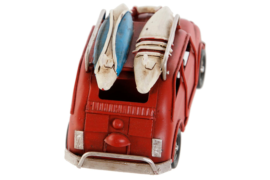 Figura Decorativa Coche con Tabla de Surf - #pino_y_jacaranda#