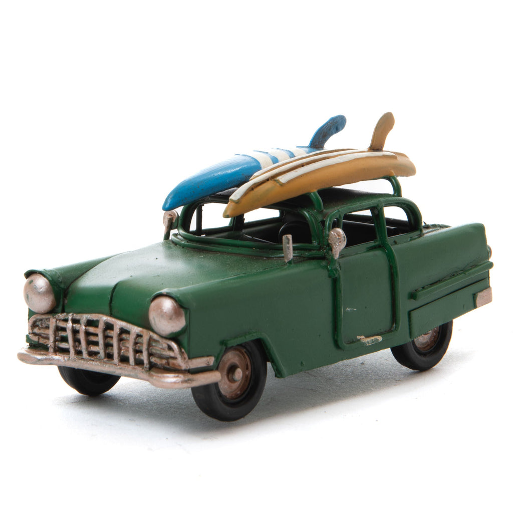 Figura Decorativa Coche y Tablas de Surf - #pino_y_jacaranda#