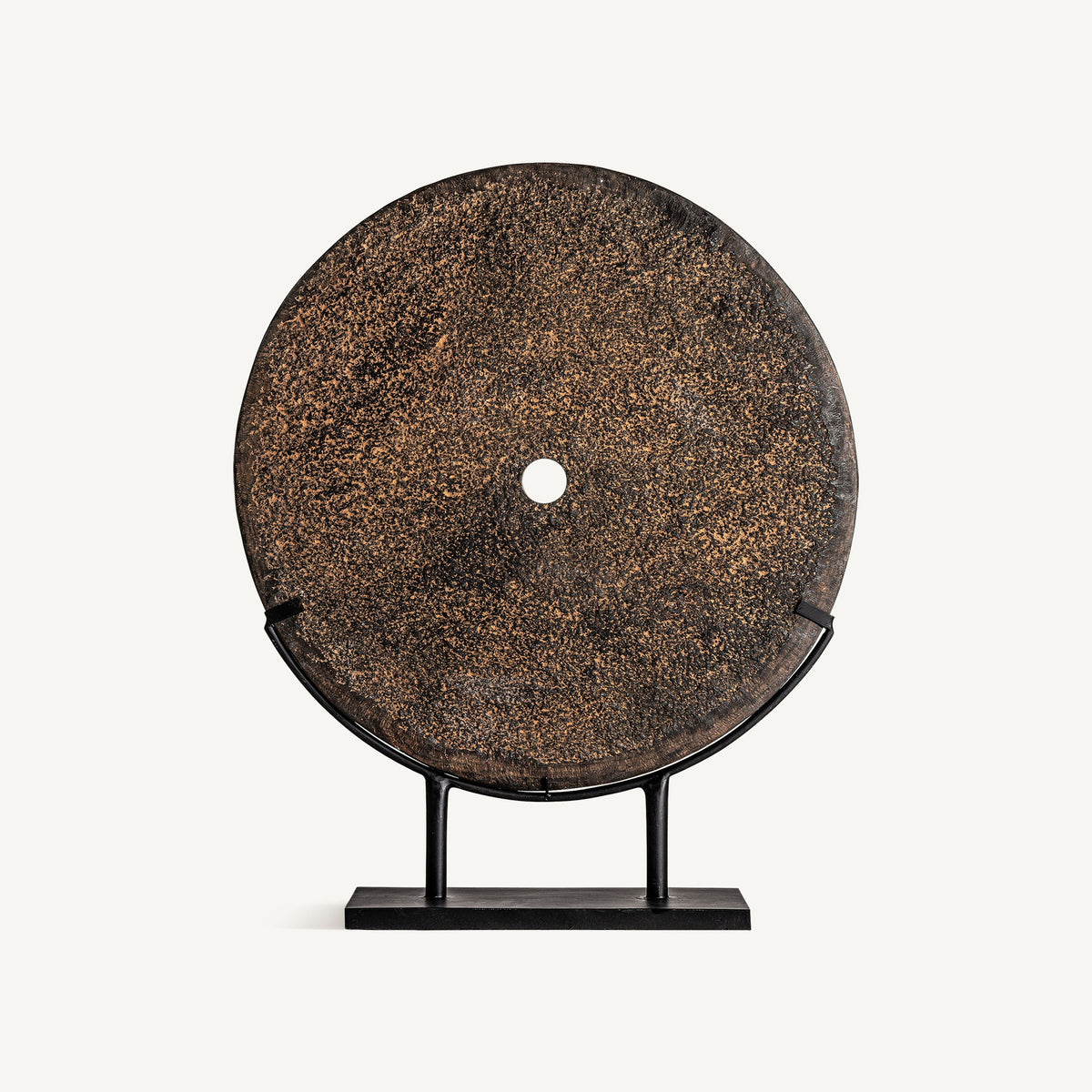 Figura decorativa de piedra y hierro Calonge