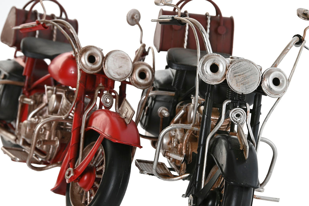 Figura Decorativa Harley con Maleta - #pino_y_jacaranda#