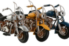 Figura Decorativa Moto Estilo Harley Triumph - #pino_y_jacaranda#
