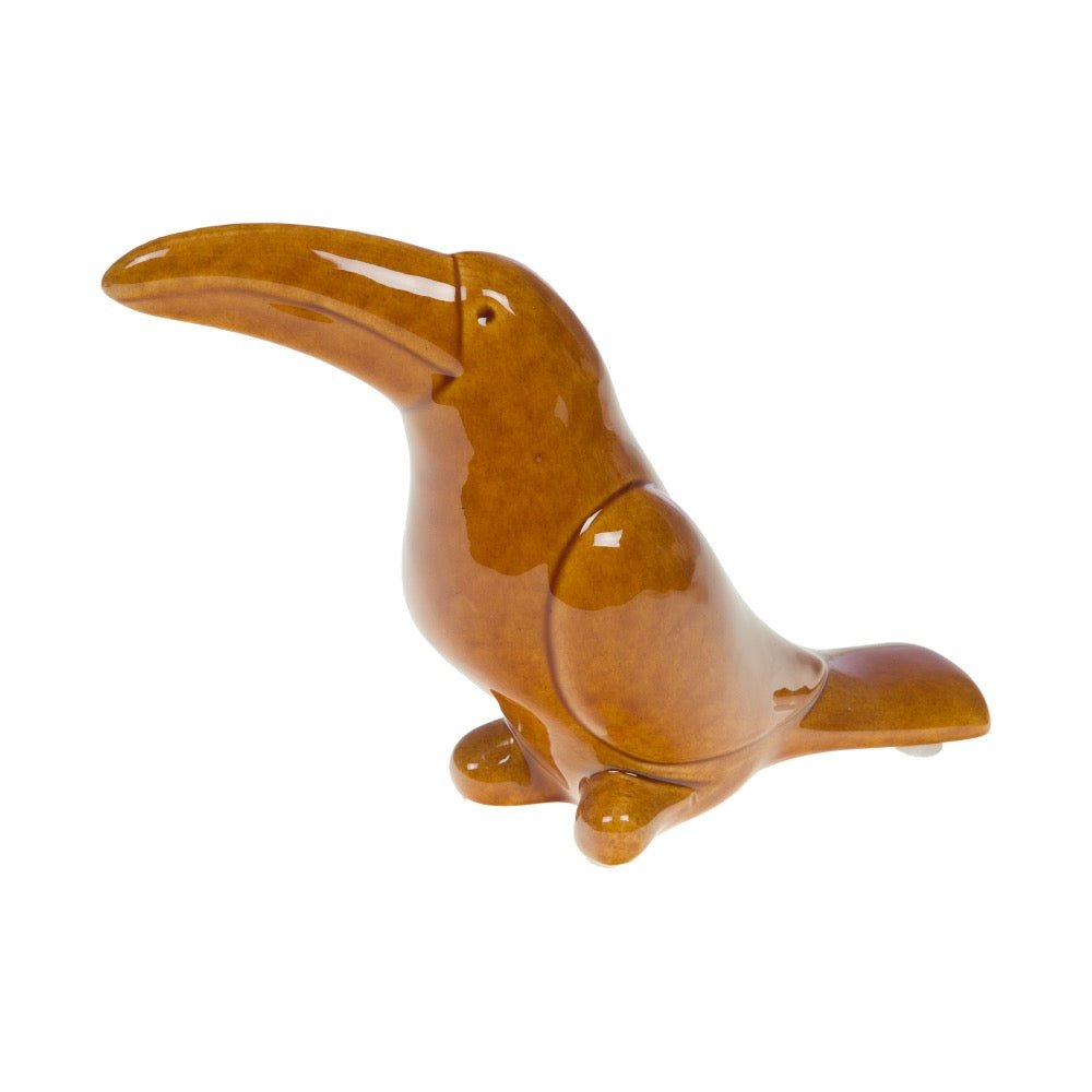 Figura Decorativa Tucán Cacao - pino_y_jacaranda