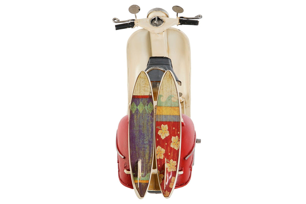 Figura Decorativa Vespa Surfera - #pino_y_jacaranda#