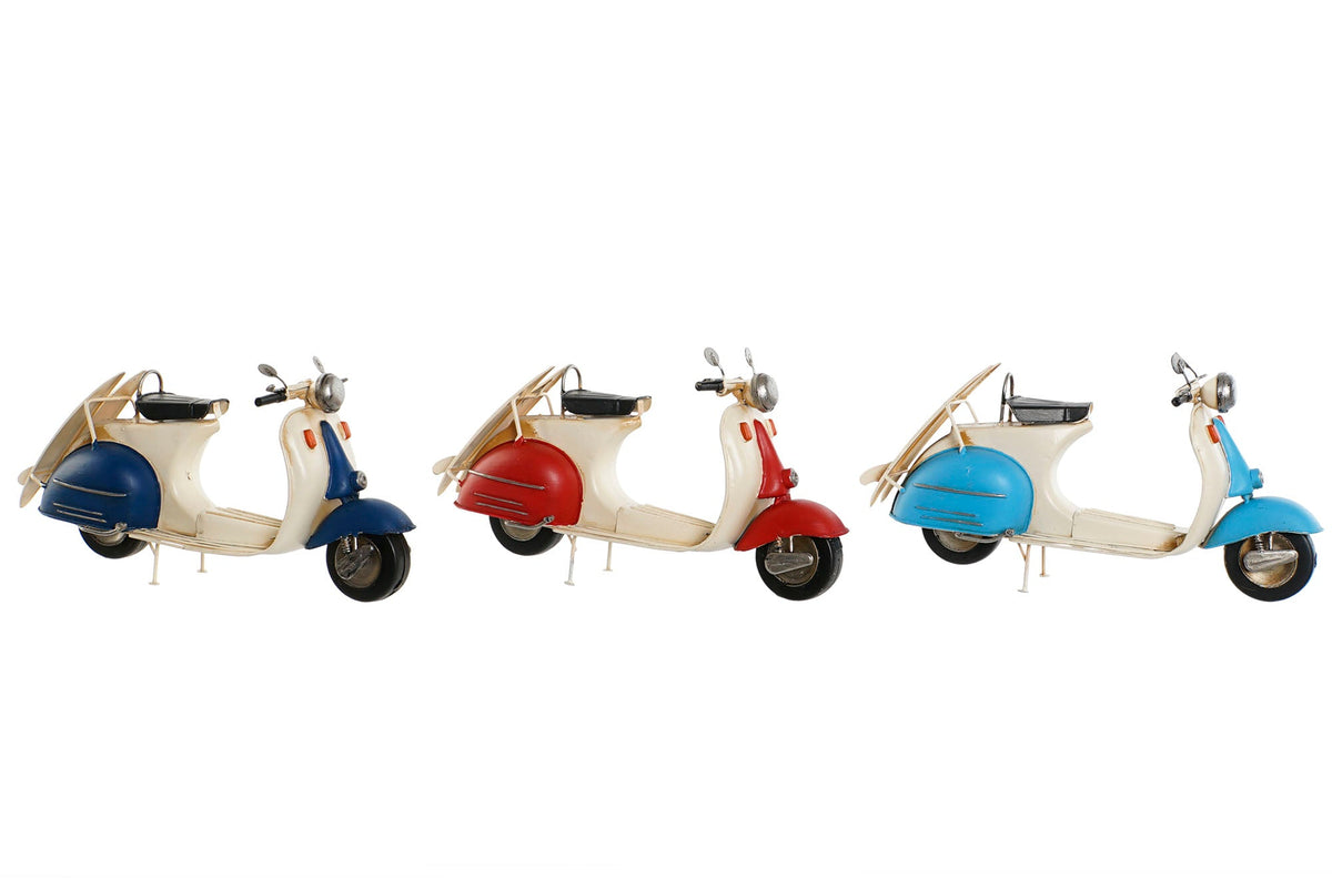 Figura Decorativa Vespa Surfera - #pino_y_jacaranda#