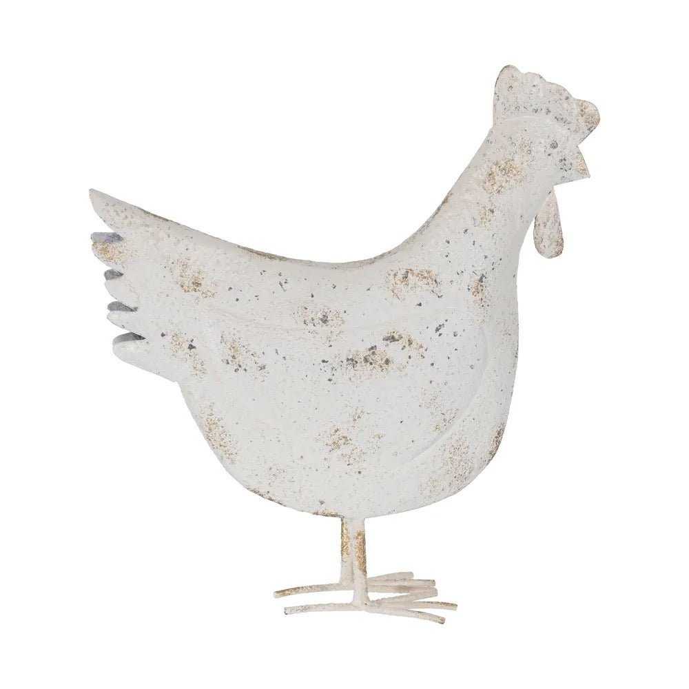 Figura Gallina Metal - #pino_y_jacaranda#