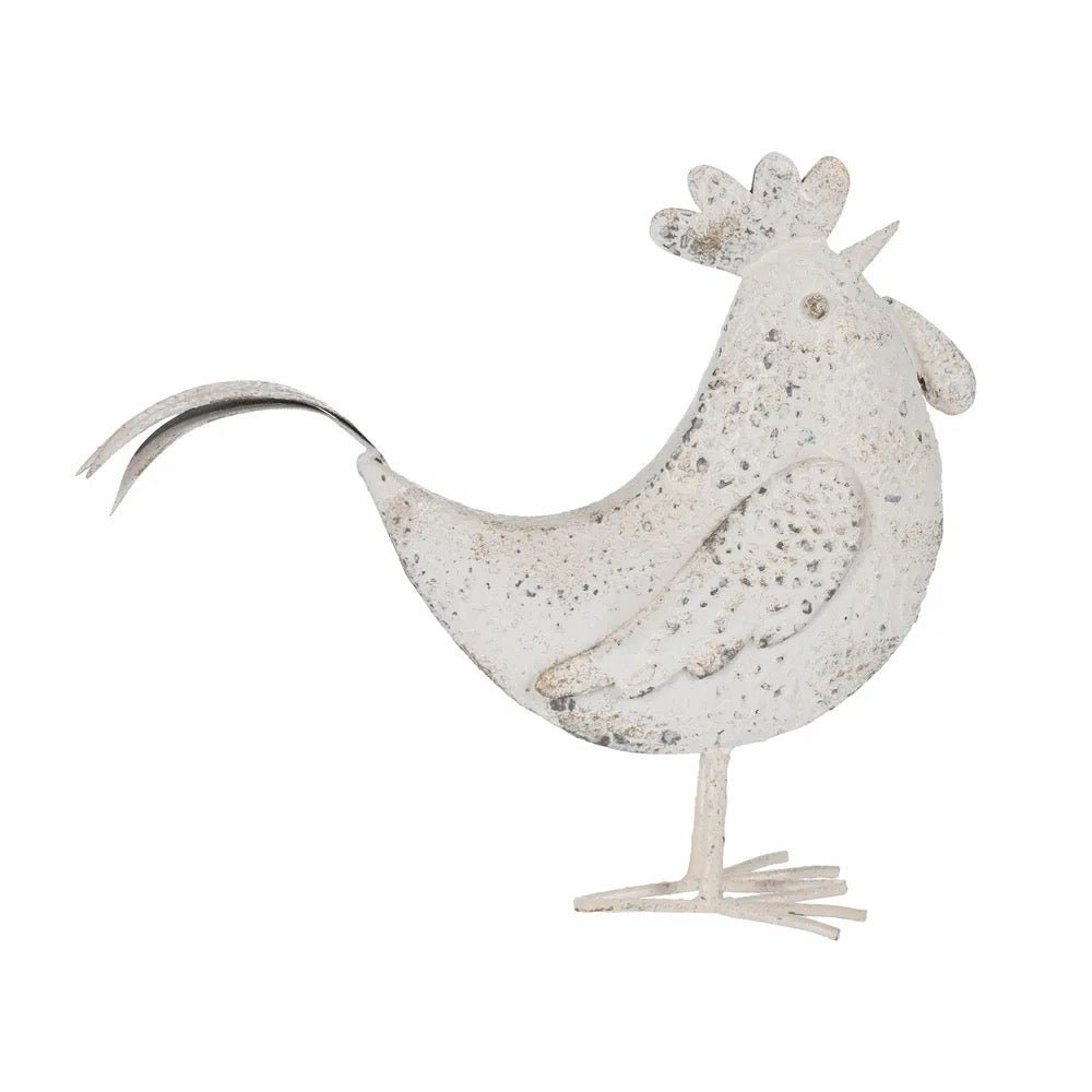 Figura Gallina Metal - #pino_y_jacaranda#