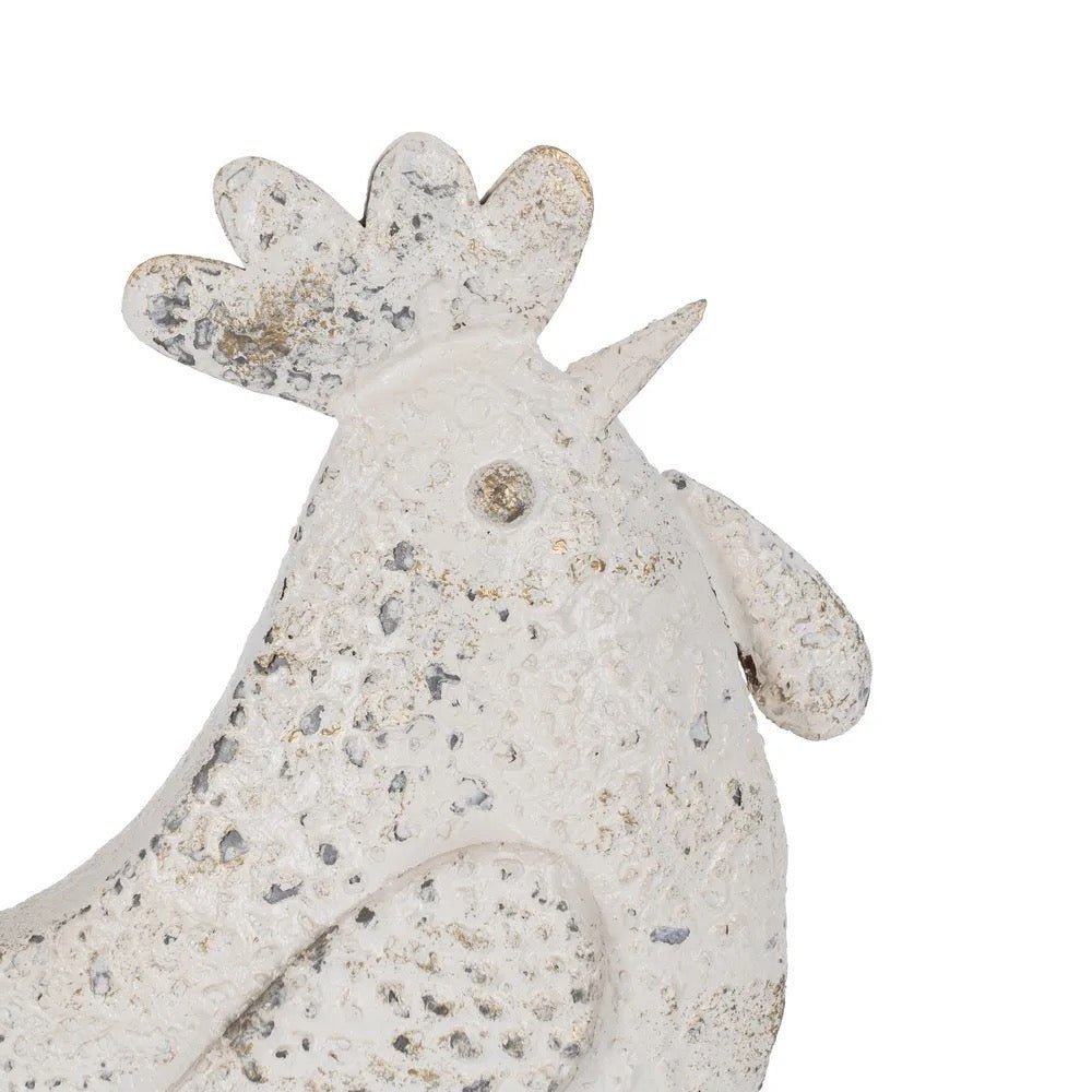 Figura Gallina Metal - #pino_y_jacaranda#