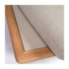 Sofá modular de exterior de aluminio y cuerda Mogrovejo