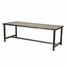 Mesa de comedor industrial de pino y hierro Mesana