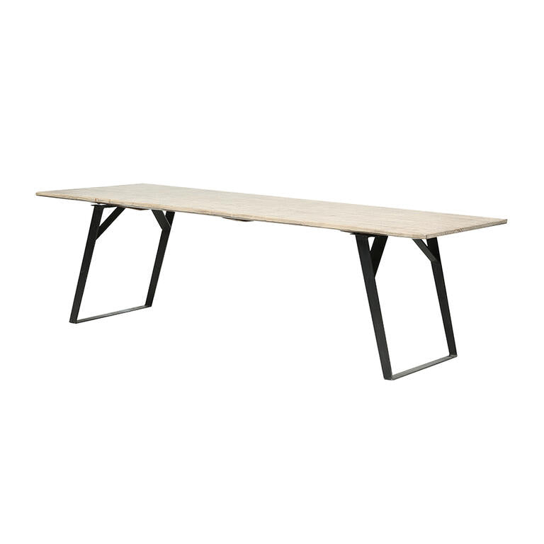 Mesa de comedor de álamo Huaqing
